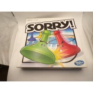 Hasbro Gaming Sorry Board Game Classic Family Strategy Race Game 2-4 Players